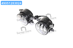 Фара протитуманна СТМ, 40W, WHITE+YELLOW D=90mm, 2шт.  TP-LW0402