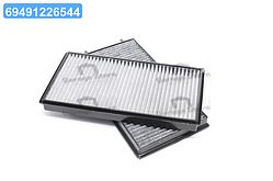 Фільтр салону BMW 7 (E65, 66, 67) 01- вугільний (2шт.) (вир-во DENCKERMANN) M110672K