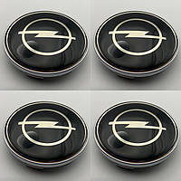 Наклейки для колпачков с логотипом Opel Опель 65 мм