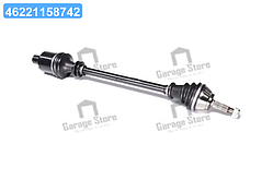 Піввісь моста RENAULT KANGOO 97- передн. прав. (без ABS) (RIDER) RD.255021062