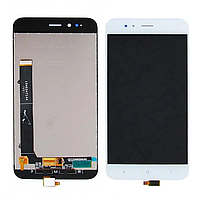 Дисплей (LCD) для Xiaomi Mi A1, Mi 5X з тачскріном white High Quality