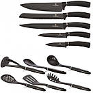 Набір ножів Berlinger Haus BH 6253NA (12 пр., +кух.набор, BLACK ROYAL Collection), фото 2