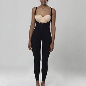 Компресійні лосини після ліпосакції Aurafix LC-1560 високі чорні, фото 2