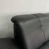 Новий шкіряний п-подібний диван Німеччина, фото 10