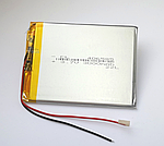 Акумулятор з контролером універсальний 85*65*4mm (Li-ion, 3.7V, 406585, 3000mAh)