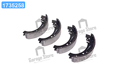 Колодка гальм. барабан.  2101, Нива 2121 (вир-во Bosch) 0 986 487 217