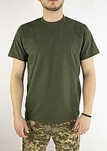 Бавовняна військова футболка, олива