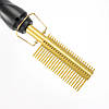 Електричний гребінець випрямляч для волосся з насадкою High Heat Brush / Стайлер гребінець для вирівнювання волосся, фото 4