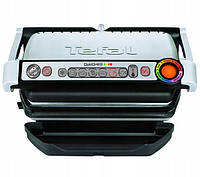 Електрогриль притискний Tefal OptiGrill+ GC716 (GC716D12) + насадки на Бельгійські вафлі