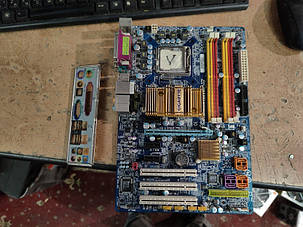 Мат. плата Gigabyte GA-P35-DS3 rev1.0 LGA775 P35 PCI-E+GbLAN SATA RAID ATX 4DDR2 No 231601, фото 1