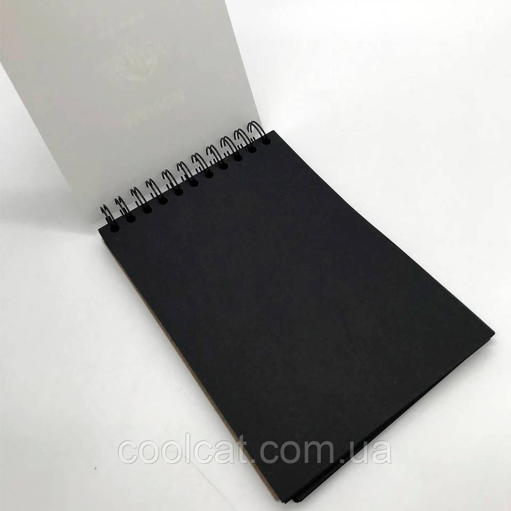 Скетчбук с черной бумагой (50 листов А5) Art Planet Black / Артбук для рисования с черными листами - фото 8 - id-p1782144428