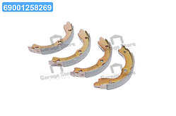 Колодки гальмівні барабанні стояночн. гальмо NISSAN X-TRAIL (вир-во Jakoparts) J3511000