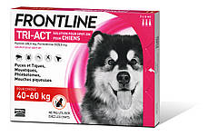 Краплі на холку Boehringer Ingelheim (Merial) Frontline Tri-Act XL для собак 40-60 кг (піпетки 3*6 мл), фото 3