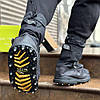 Утеплені зимові бахіли NEOS з шипованою підошвою Розмір S, Чорні / Непромокальні бахіли / Армійське взуття, фото 4
