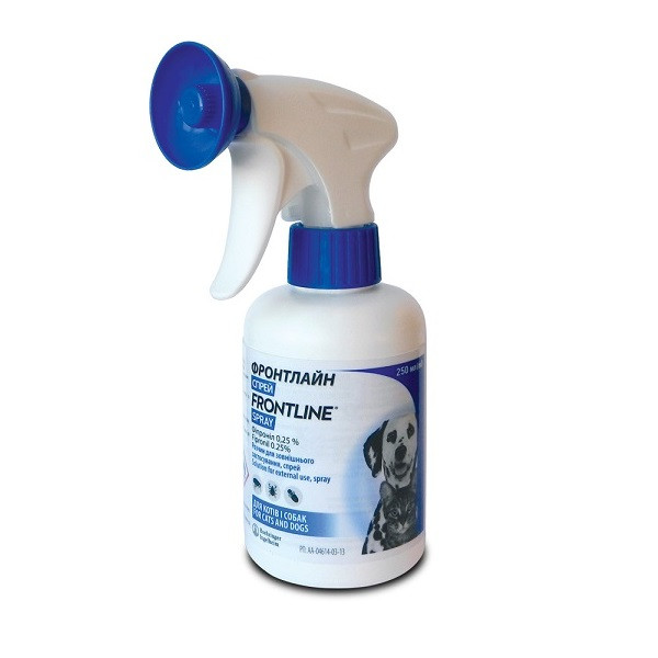 Протипаразитарний спрей Boehringer Ingelheim Frontline Spray для собак і котів 250 мл