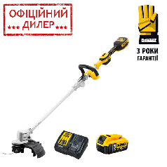 Коса акумуляторна безщіткова DeWALT DCMST561P1 (18В, 360 мм, 5 А·год)