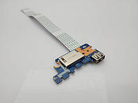 Роз&#039;єми USB/SD Card (USB/SD Card Board)HP 15-bs131nr P/N LS-E795P