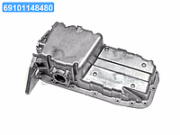 Поддон, масляный картера двигателя OPEL Astra F Alum. With Hole ( пр-во Wan Wezel) 3734071