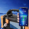 Ручний ліхтар 2в1 із сонячною панеллю і Power bank, GL-2289 / Переносний LED світильник, фото 6