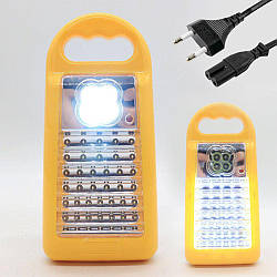 Аварійний світлодіодний ліхтар від 220V, 4000 mAh, 4+36SMD, HG-400B / Світлодіодна лампа з акумулятором