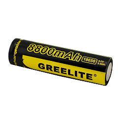 Акумулятор Li-Ion 18650, Greelite 8800 мАг, 1 шт, 4,2V / Акумуляторна батарея