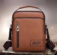 Качественная мужская сумка планшетка Jeep 1941 повседневная, стильная городская сумка Джип барсетка(PS)