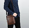 Модна чоловіча сумка-планшет Jeep 1941 повсякденна, барсетка сумка-планшет для чоловіків екошкіра, фото 2