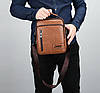 Модна чоловіча сумка-планшет Jeep 1941 повсякденна, барсетка сумка-планшет для чоловіків екошкіра, фото 5