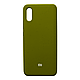 Чохол Silicone Case Premium для Xiaomi Redmi 9A Khaki - фото 1 - id-p1526778902