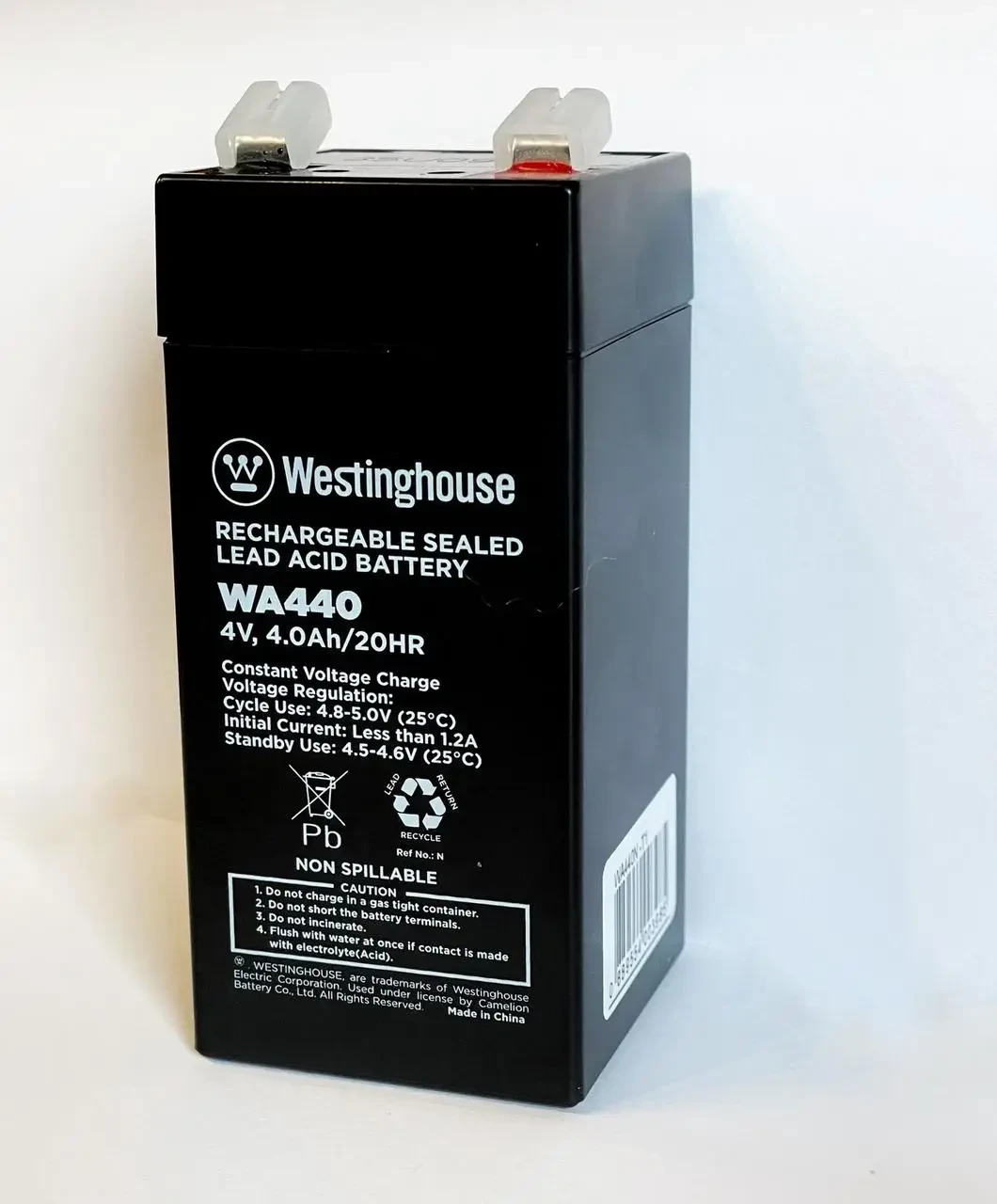 Батарея акумуляторна Westinghouse WA440 4V/4Ah/T1