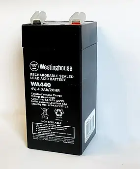 Батарея акумуляторна Westinghouse WA440 4V/4Ah/T1