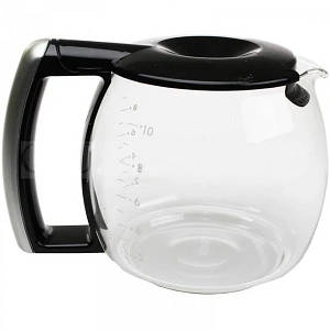 Скляна колба для кавоварки Delonghi BCO120, BCO260, BCO261. (7313281249) 10 чашок