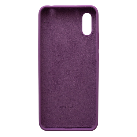 Чохол Silicone Case Premium для Xiaomi Redmi 9A Fuchsia, фото 3