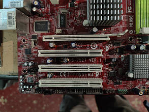 Мат. плата MSI MS-7527 VER:1.1 G31M4 LGA775 G31 PCI-E+SVGA+GbLAN SATA MicroATX 4DDR2 № K231601, фото 2