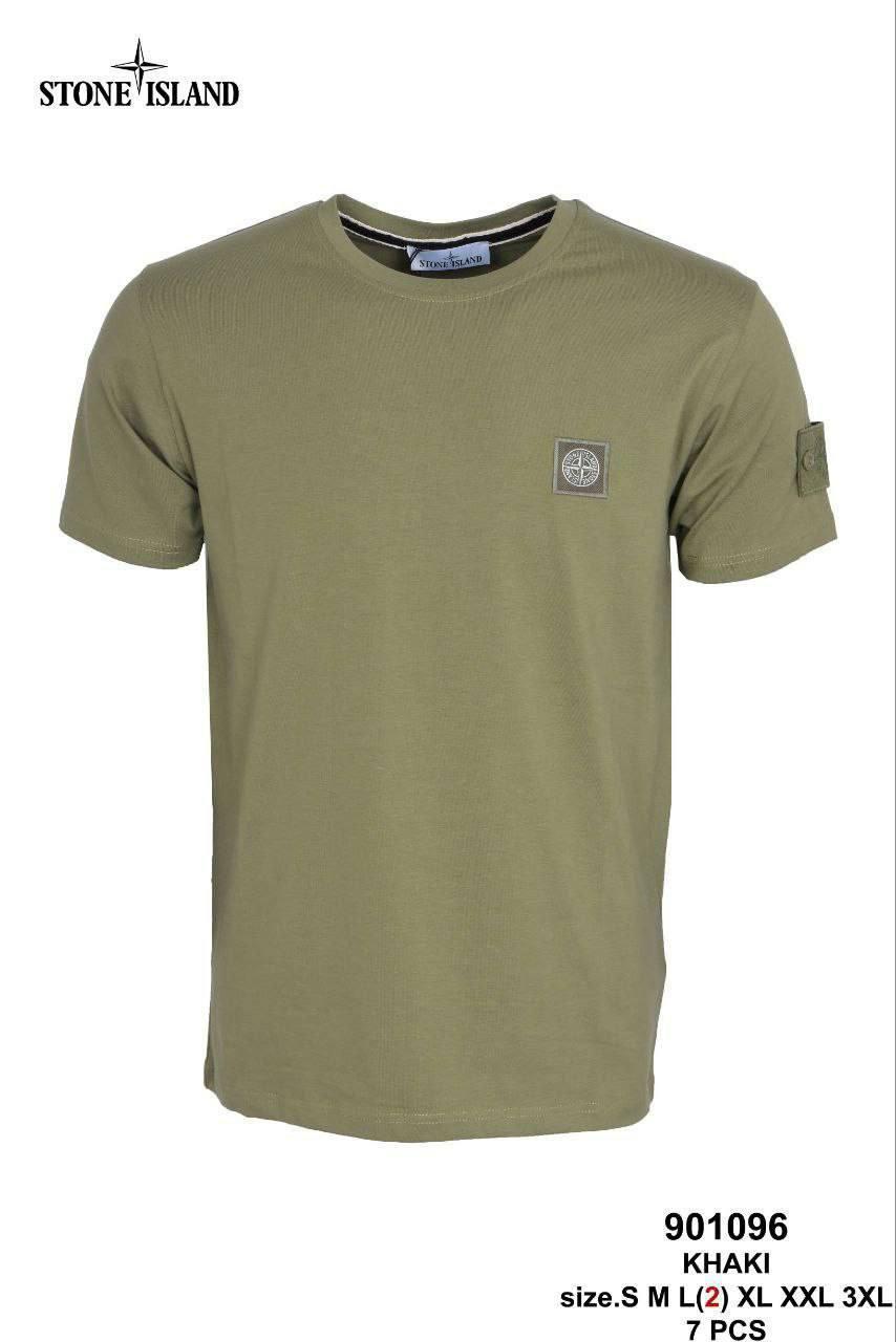 Стильная мужская футболка Stone Island / Качественная футболка Стон Айленд для мужчин - фото 2 - id-p1782200386