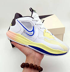 Eur36-46 Nike Kyrie 5 Low White Game Royal Кайрі жіночі чоловічі баскетбольні кросівки