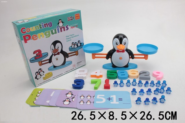 Обучающая счету игра для детей "Сохрани баланс. Пингвины" (DD1808-8) - фото 2 - id-p1782194112