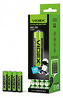 Батарейка щелочная Videx LR6/AA 1шт SHRINK