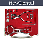 Набір коффердаму в пластиковій валізі, фото 2