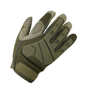 Рукавички тактичні повнопалі Kombat UK Alpha Tactical Gloves койот
