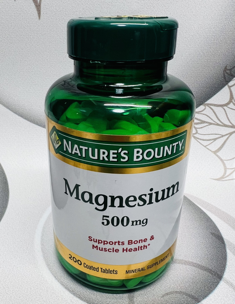 Магній оксид Nature's Bounty Magnesium 500mg