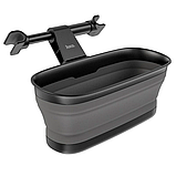 Органайзер на підголівник автомобіля 2в1 Hoco Lucky journey PH35 чорний, фото 2