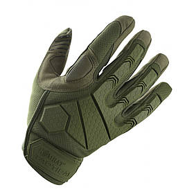 Рукавички тактичні повнопалі Kombat UK Alpha Tactical Gloves олива