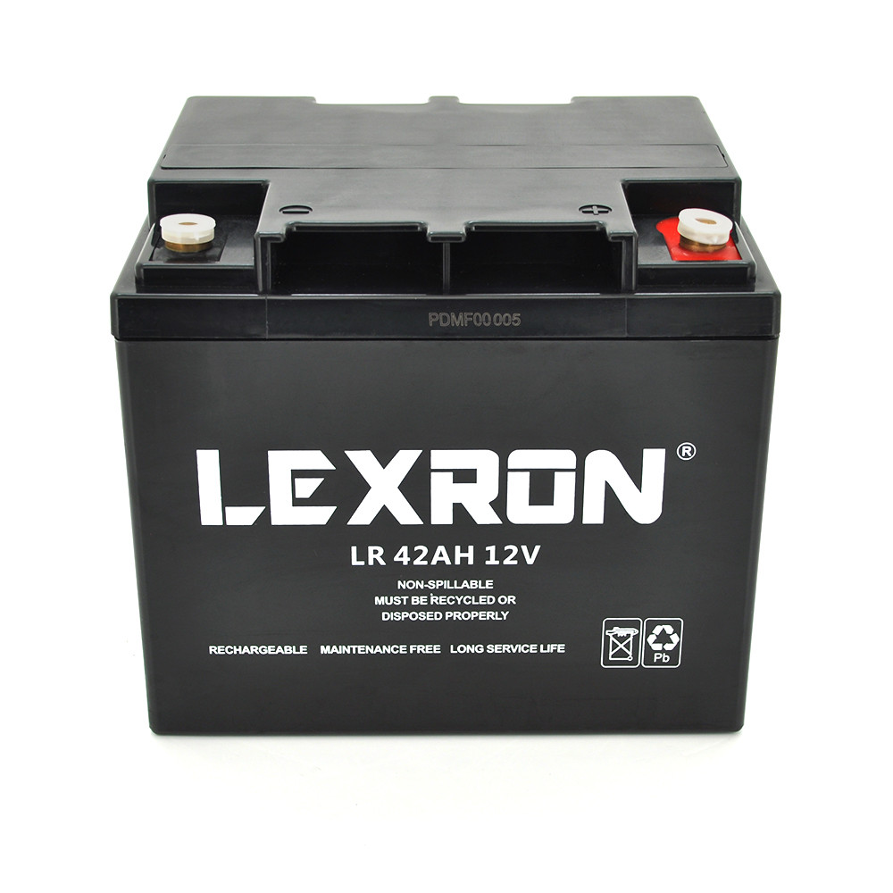 Акумуляторна батарея Lexron LR-12-42 12 V 42 Ah (197 x 165 x 172) 14kg