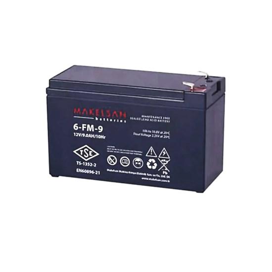 Акумуляторна батарея AGM MAKELSAN 6-FM-9, Gray Case, 12 V 9.0 Ah ( 151 х 65 х 94 (100) Q10