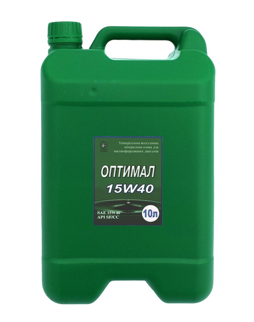Мінеральна моторна олива ОПТИМАЛ 15W40 10л