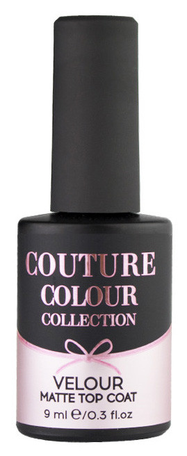 Бархатний топ для гель-лаку NAOMI Couture Colour Velour 9 мл