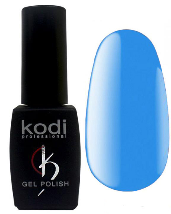 Гель-лак для нігтів Kodi Professional "Blue" №B080 Лазуровий (емаль) 8 мл