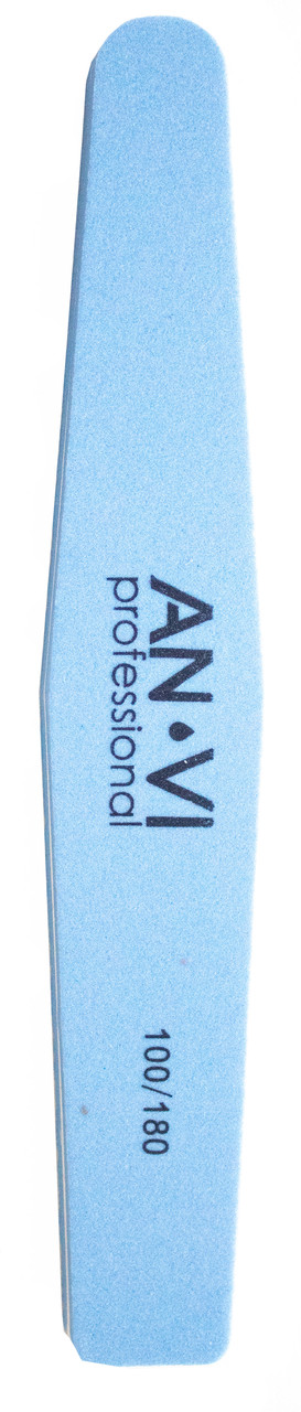 Баф для полировки ногтей ANVI Professional синий ромб 100/180 - фото 1 - id-p1782216434