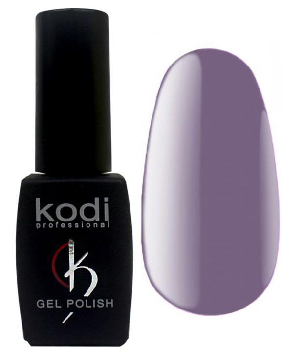 Гель-лак для нігтів Kodi Professional "Lilac" №LC020 Попелясто-пурпуровий (емаль) 8 мл